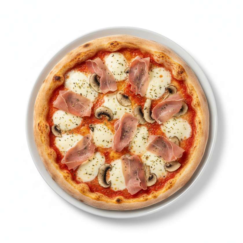 Prosciutto and Mushroom