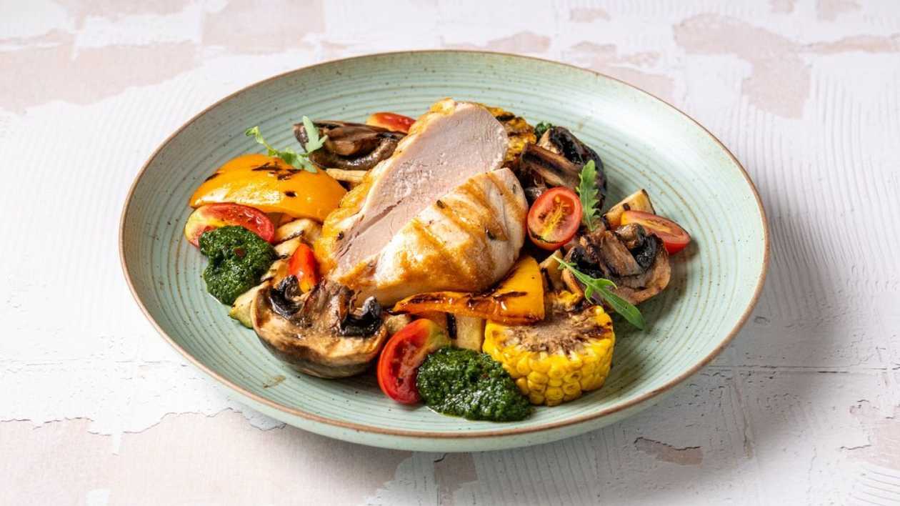 Provencale Grilled Chicken with Vegetables