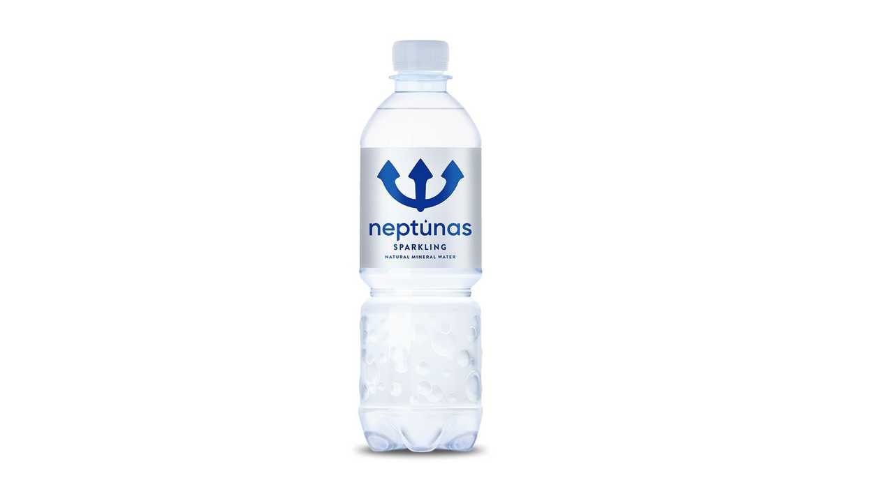 Sparkling mineral water Neptunas 500ml