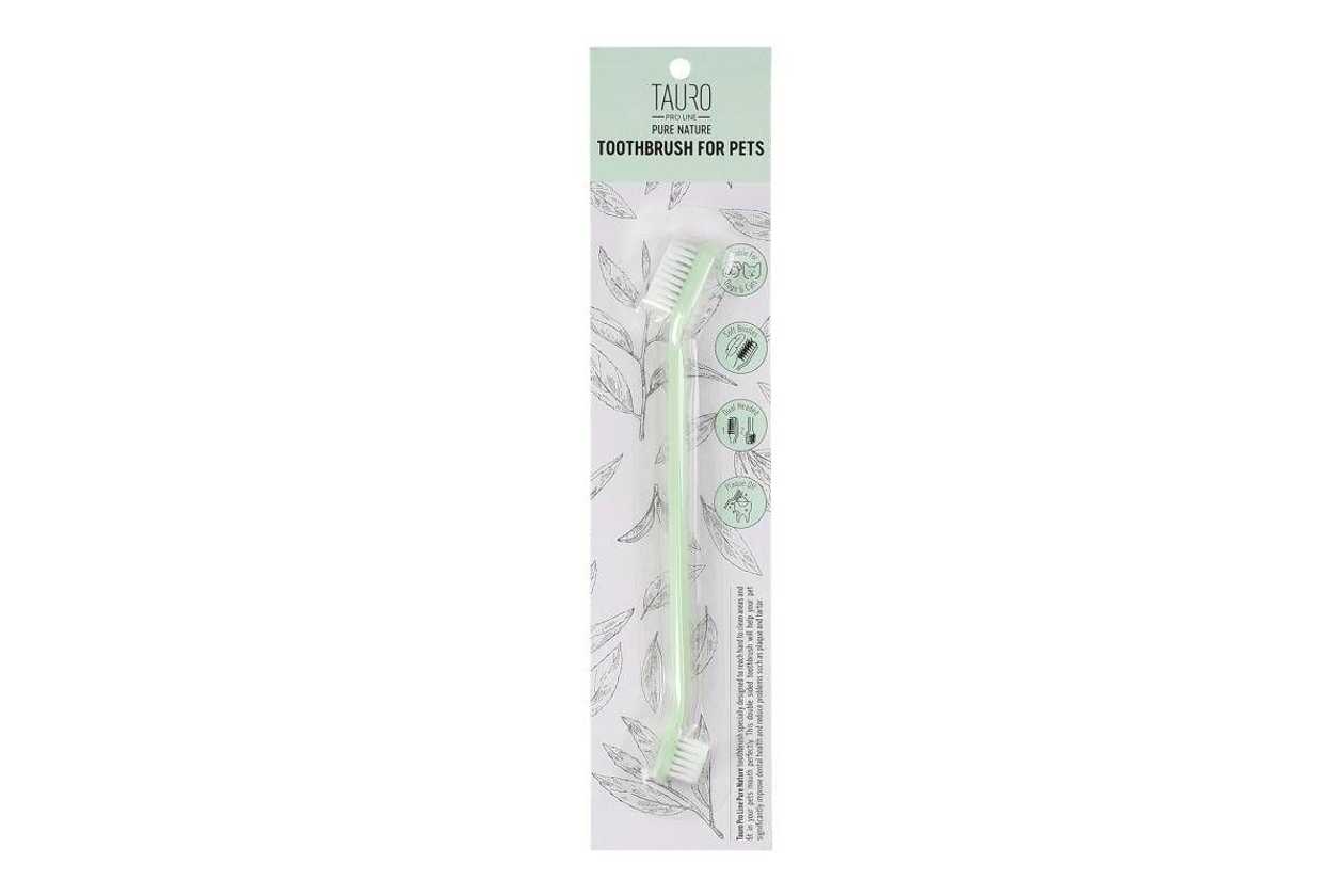 TAURO PRO LINE PURE NATURE Pet Toothbrush 1 pc.
