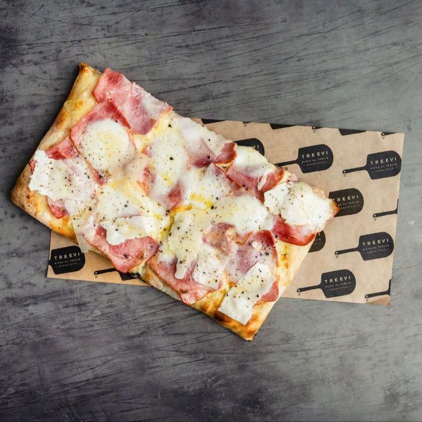 Pizza Bacon E Pecorino (1 persoana)