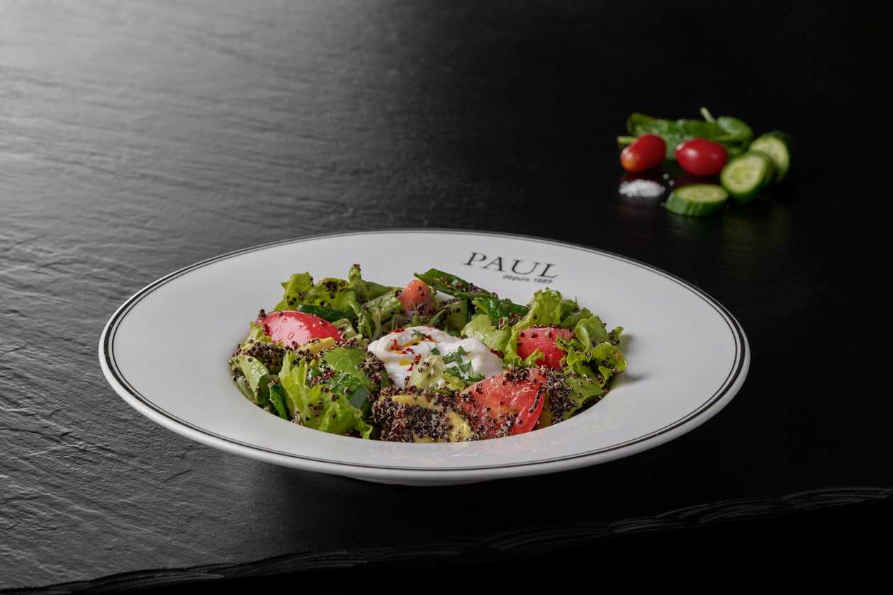 Quinoa Stracciatella Salad