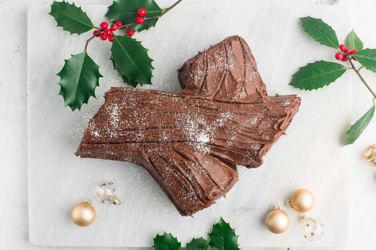 Homemade Christmas Logs