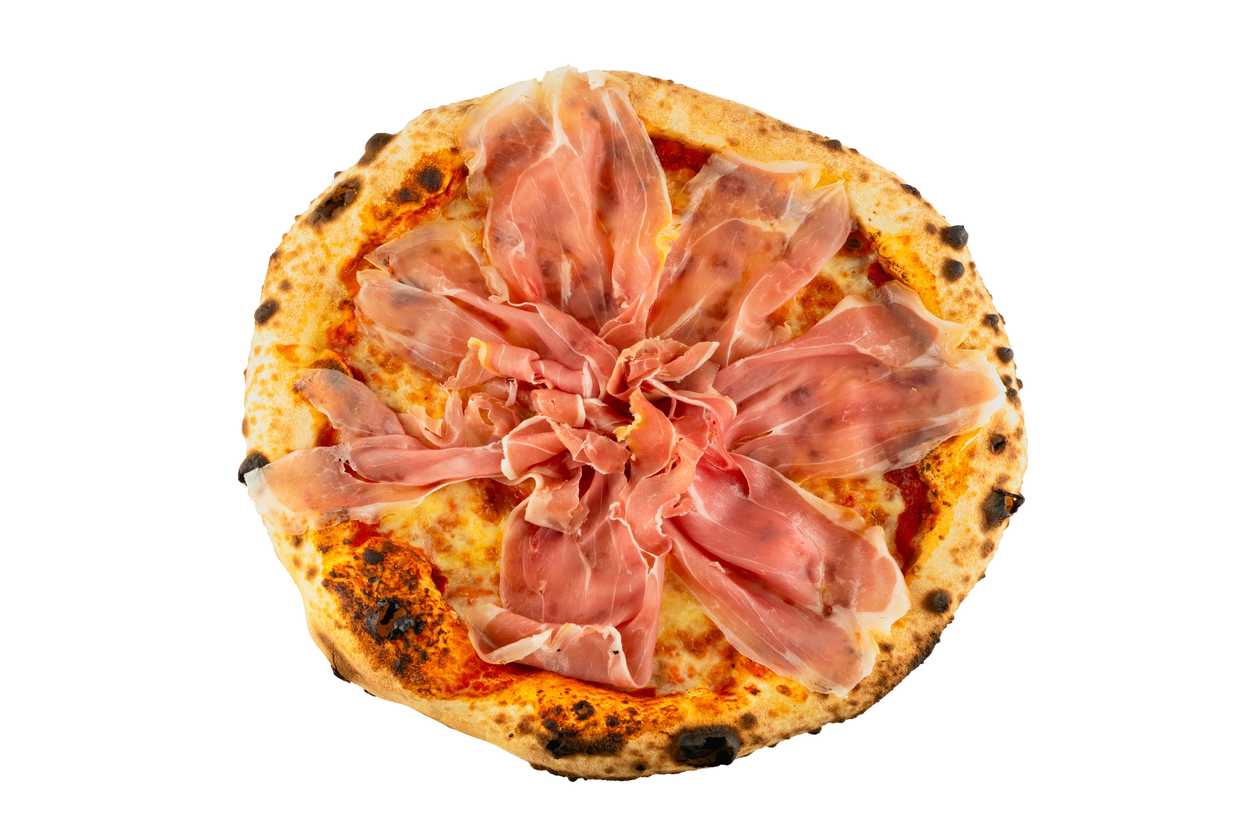 Pizza prosciutto crudo