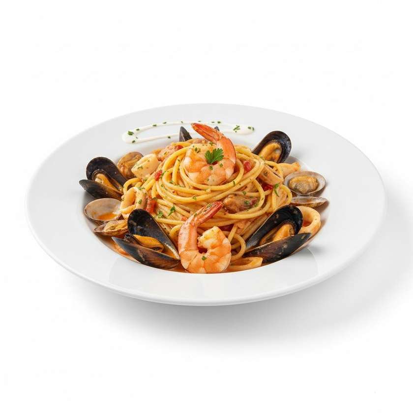 Espaguete Frutos do Mar