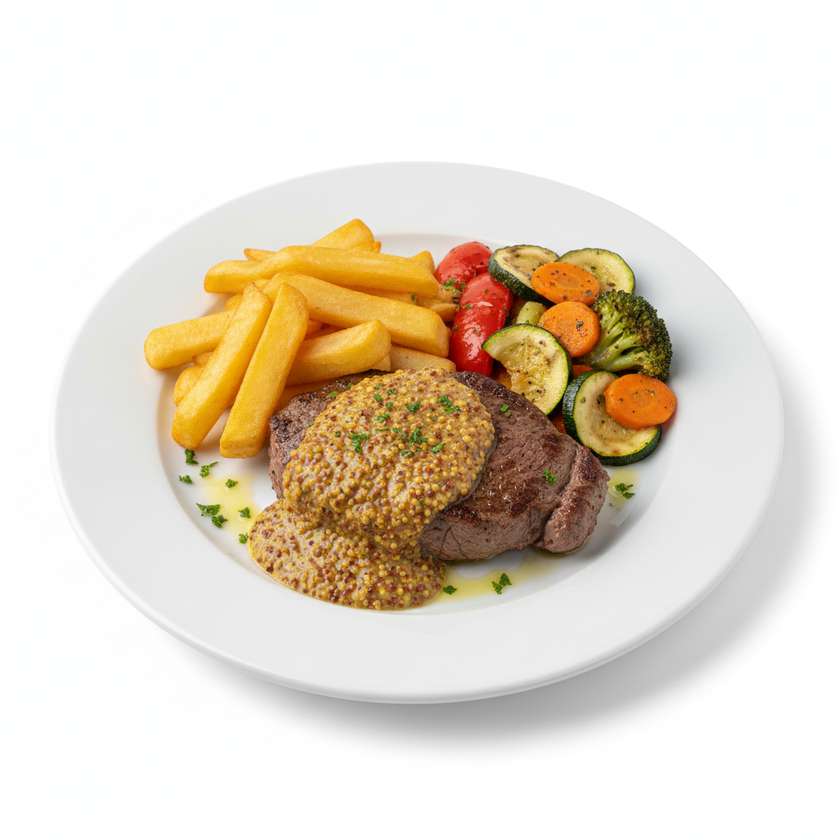 Piccata with Mustard and Chili