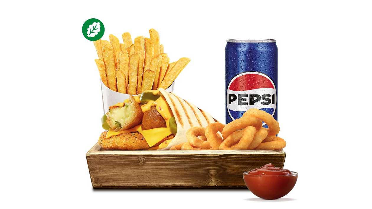 Plant-Based Chilli Cheese Pocket Box