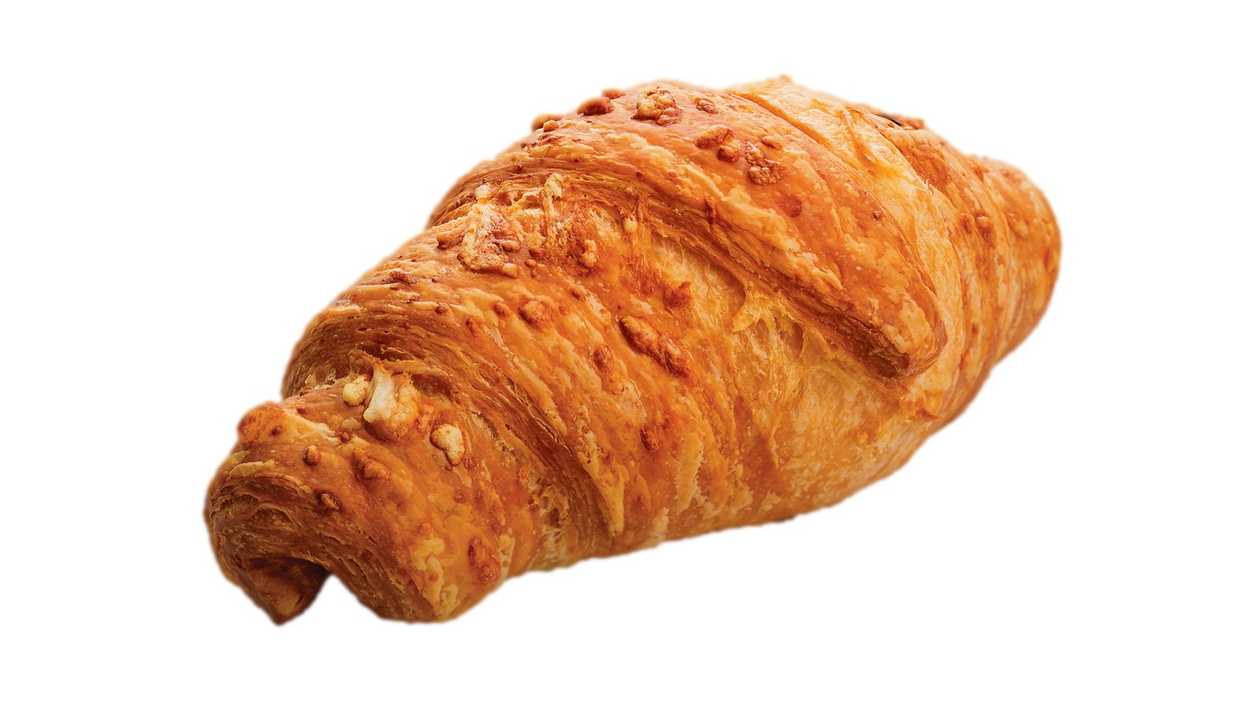 Croissant with Ham and Cheese
