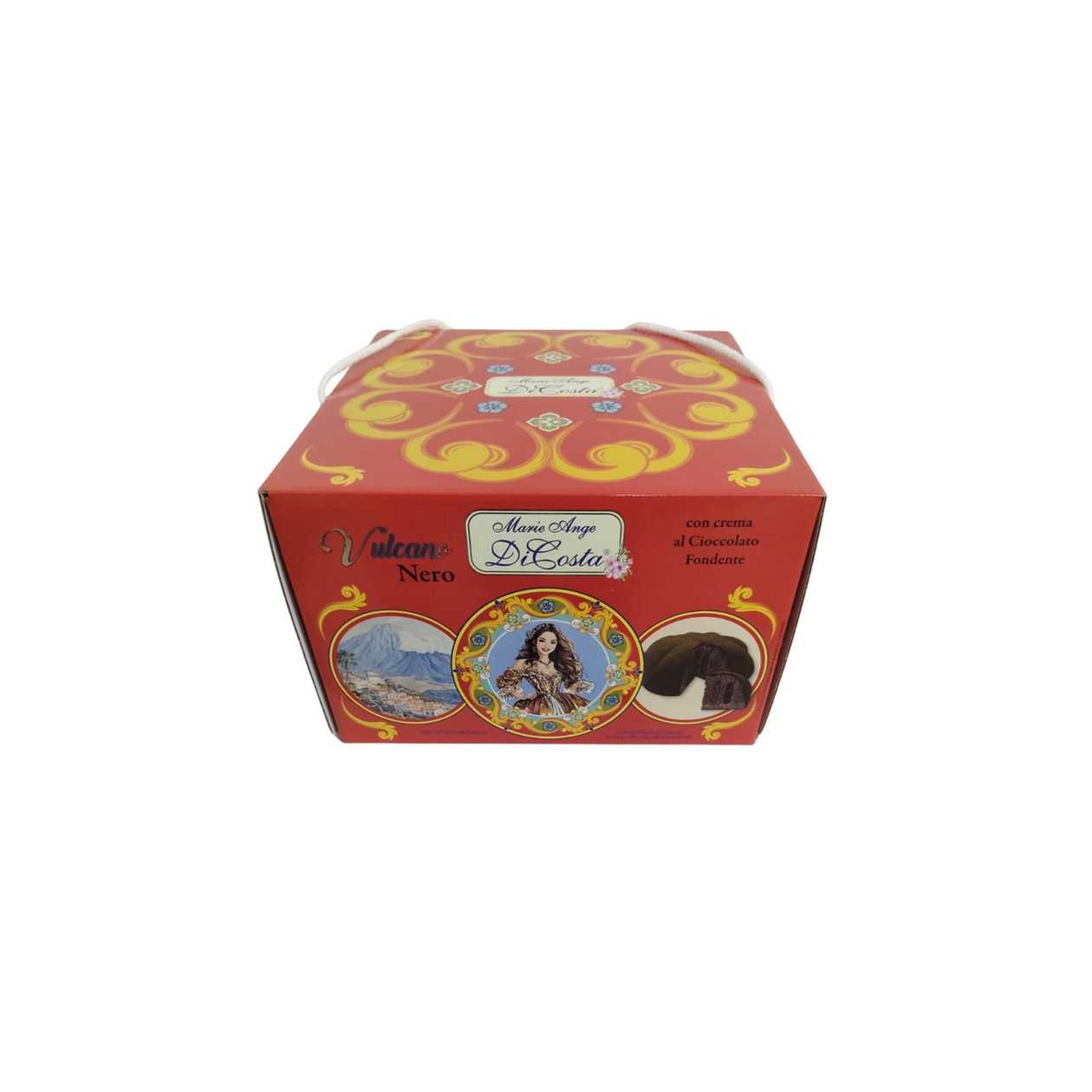 Marie Ange Di Costa Vulcano Nero Naturally Leavened Baked Confection with Dark Chocolate