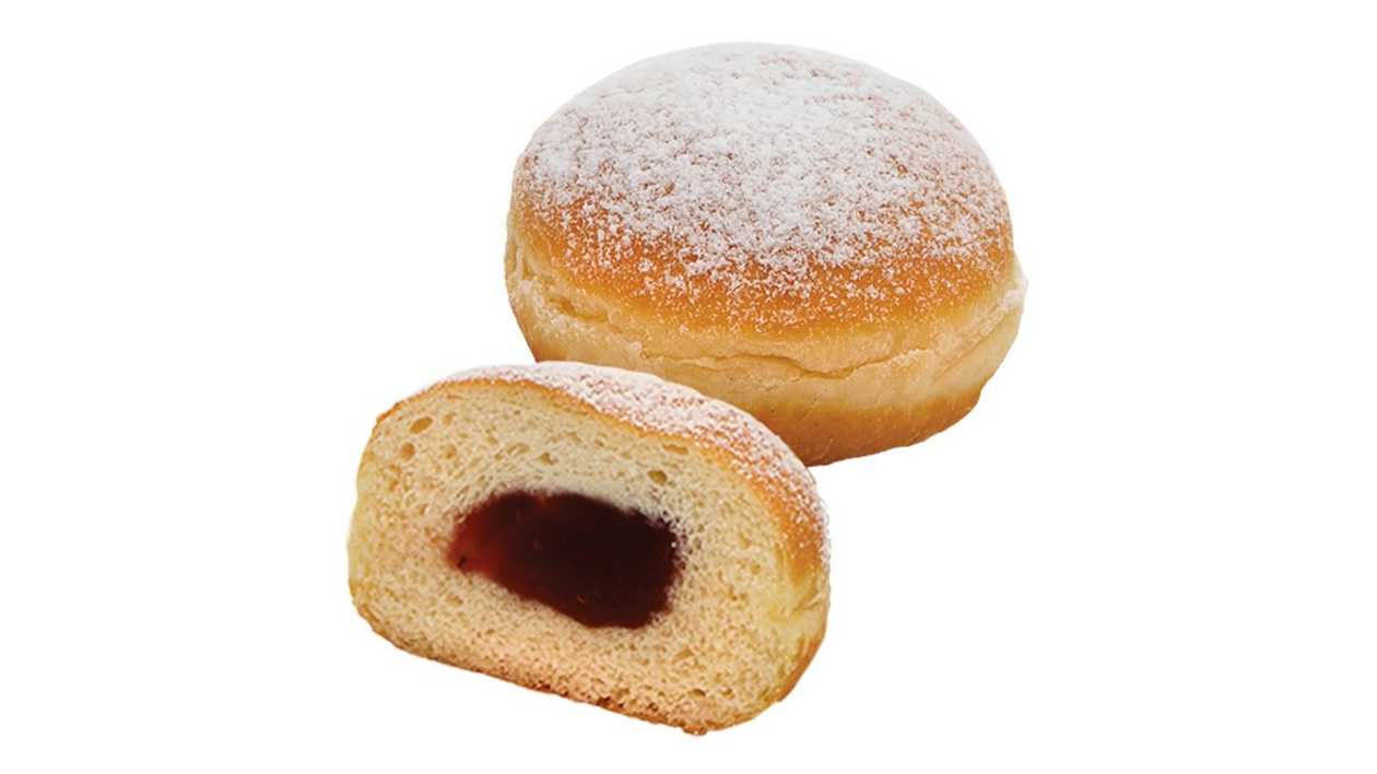 Donut with assorted jam 60g