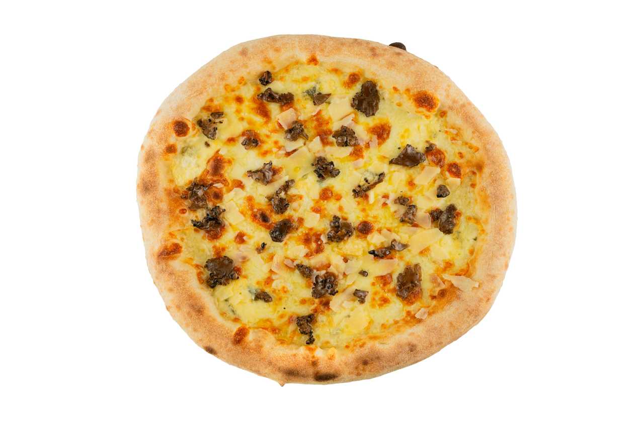 Pizza Quattro formaggi con tartufo