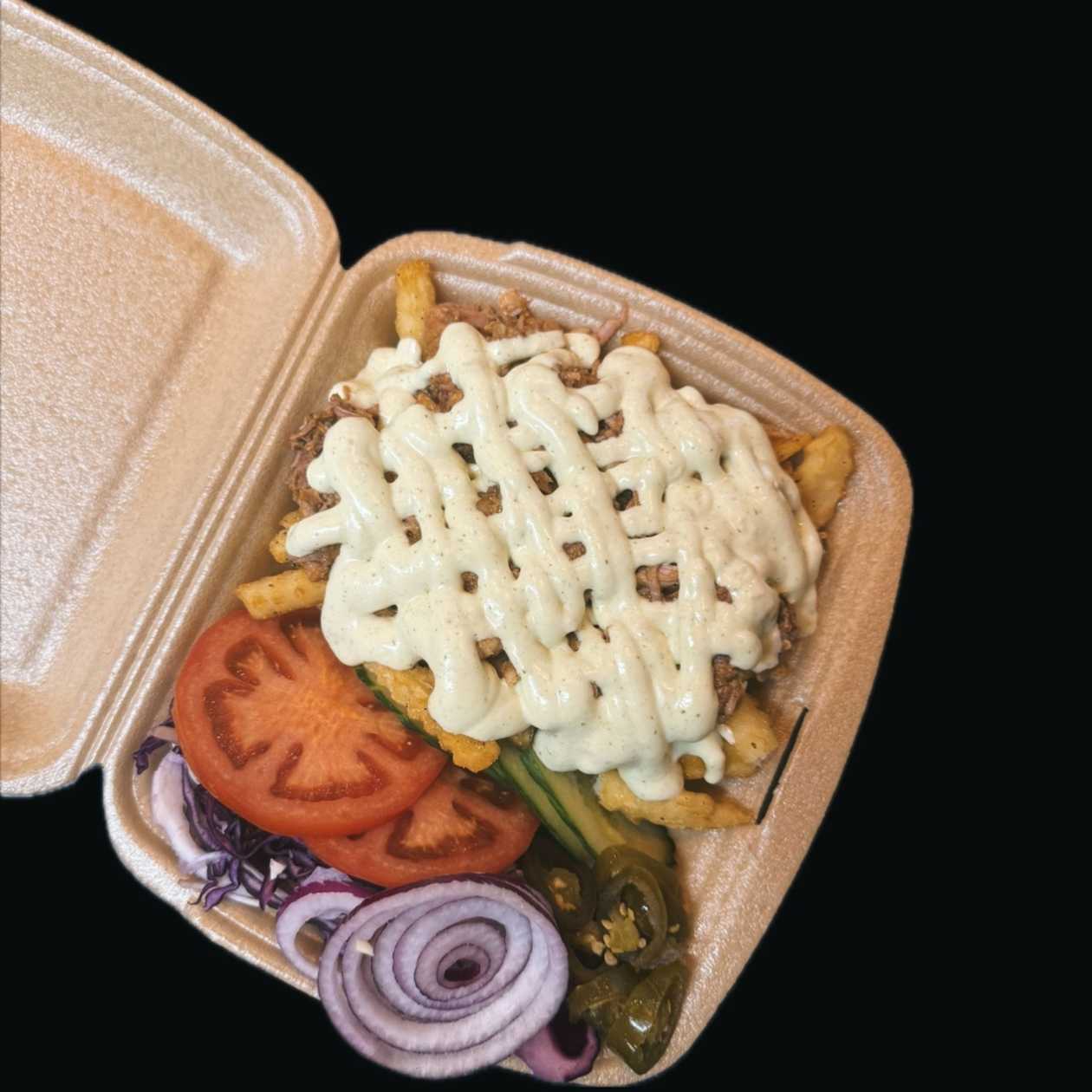 Plucinātās cūkgaļas kaste