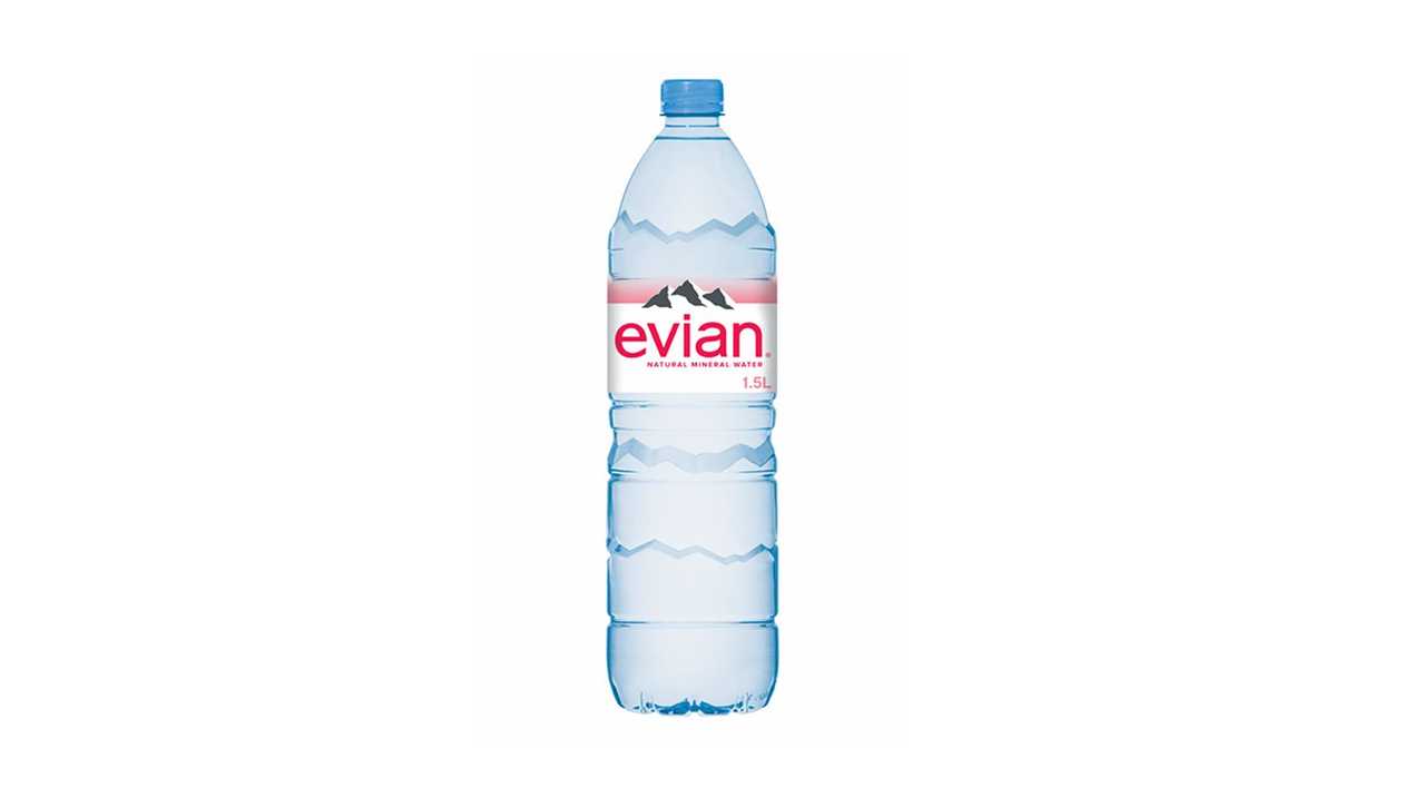 Mineral water Evian 1.5L