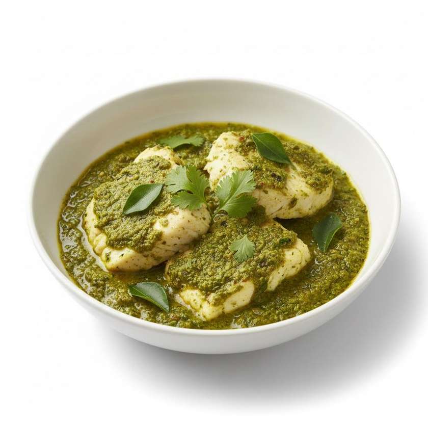 Fish Green Curry Leaves