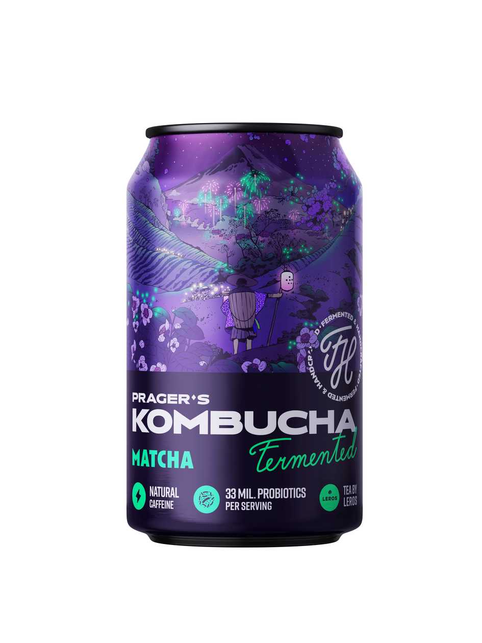 Kombucha Prager's Matcha 330ml