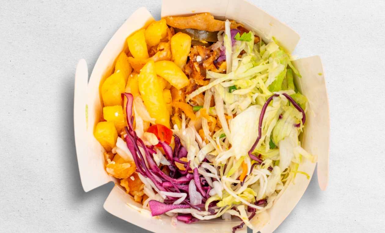 25. Velký box hranolky