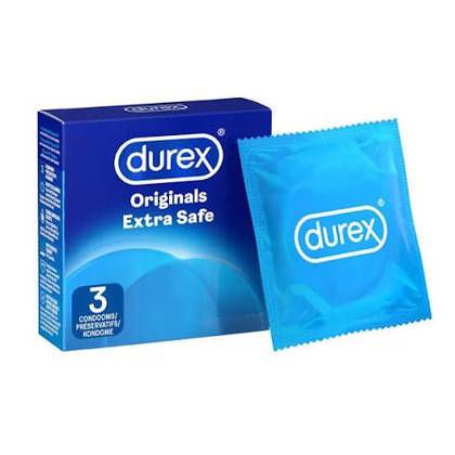 DUREX EXTRASAFE CONDOM 3'S