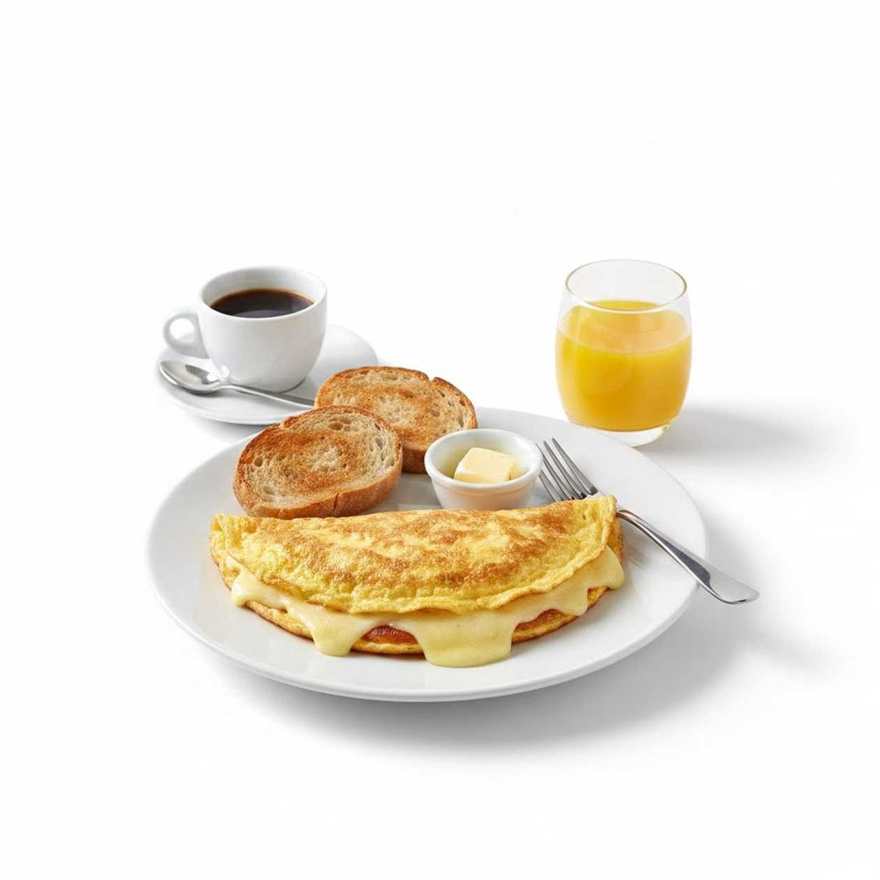 Omletă cu cascaval