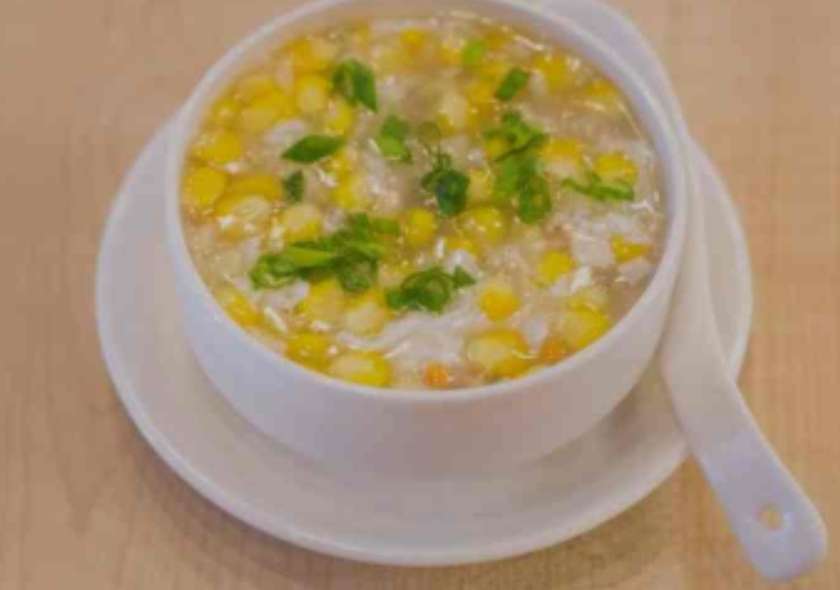 CHICKEN SOUP WITH CORN AND MUSHROOMS (200g)