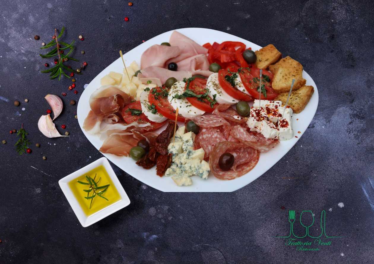 Platou italienesc  ANTIPASTO VENTI 500g - 2 persoane