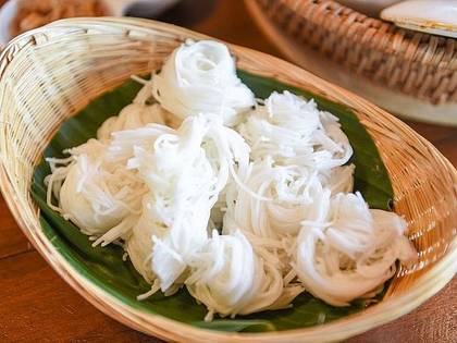 Rice noodles Bun