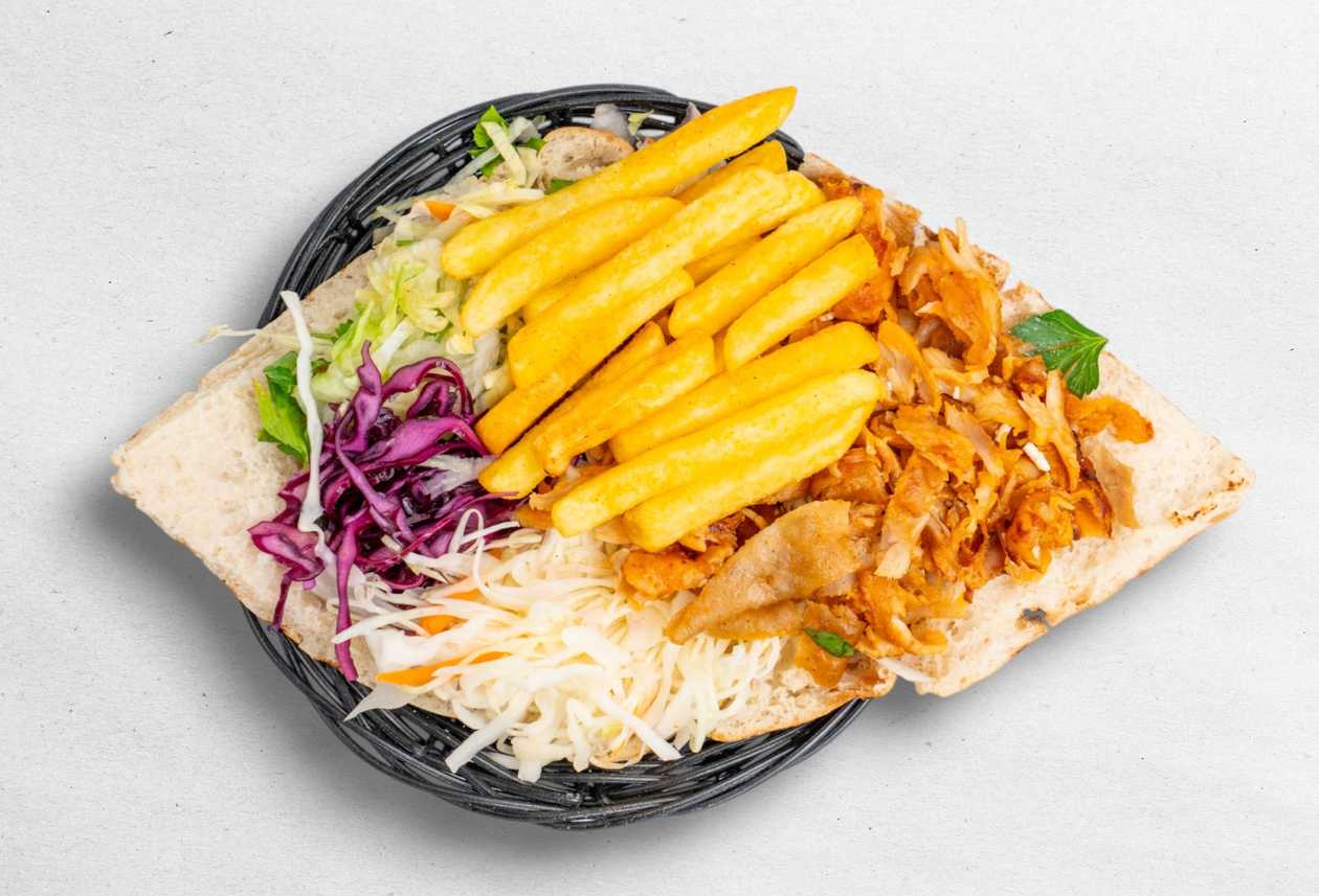 10. Döner s hranolky