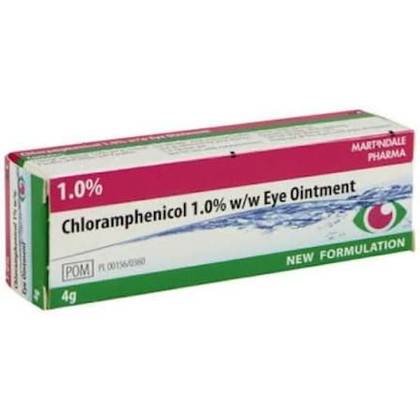CHLORAMPHENICOL 1% EYE OINT
