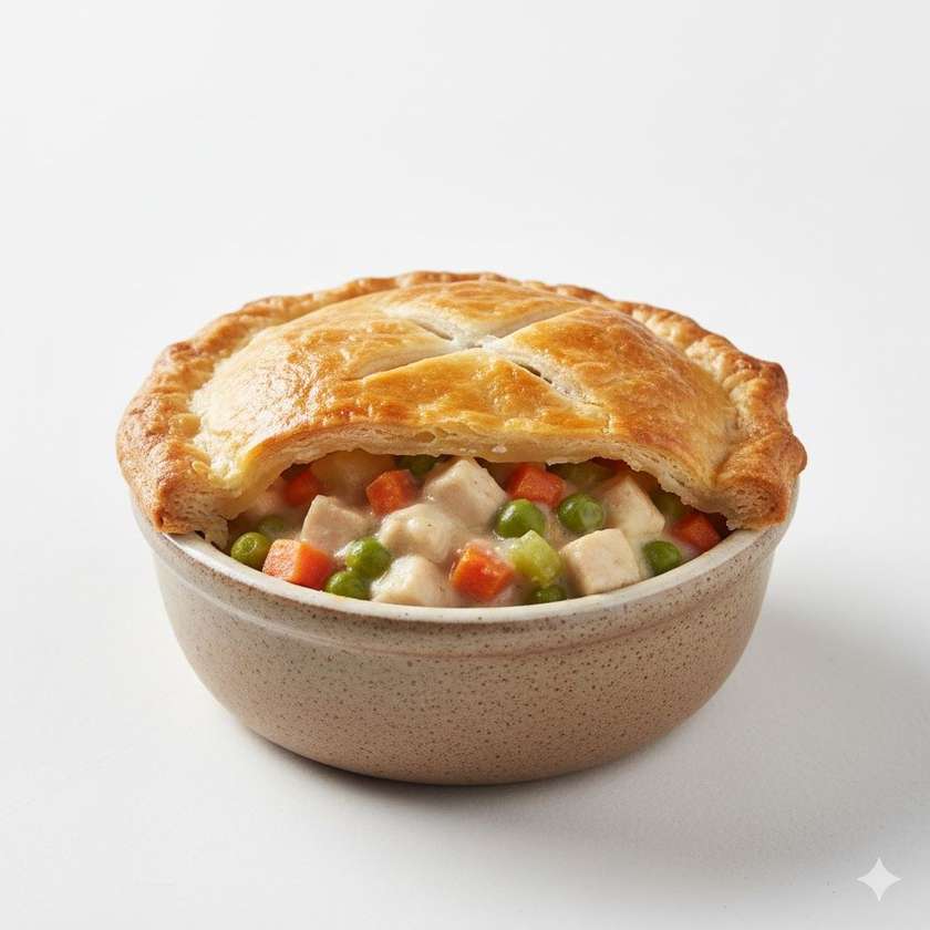 Chicken & Vegetable Pie