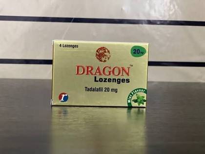 DRAGON(TADAAFIL) LOZENGES 20MG 4'', PER TABS
