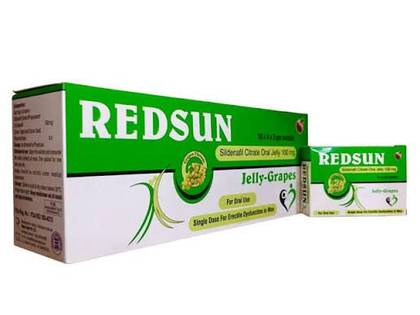 REDSUN JELLY 100 MG (SILDENAFIL)