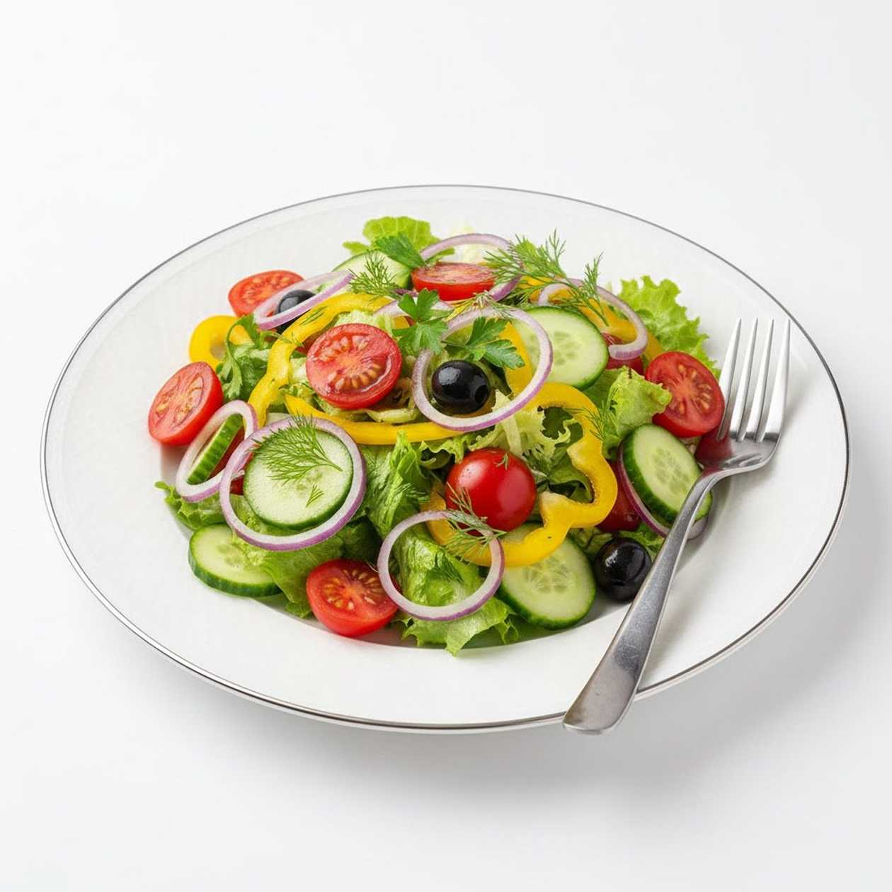 Salată asortată de vară
