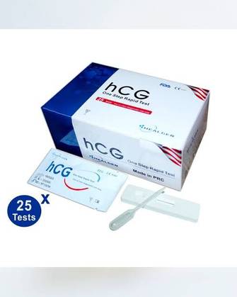 PREGNANCY TEST KIT (HEALGEN) 25''