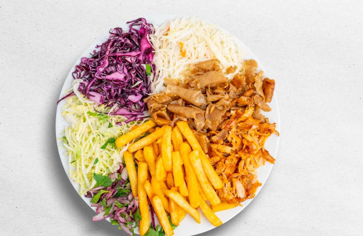 18 . Malý talíř s hranolky