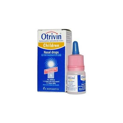 OTRIVIN NASAL SOLUTION 10ML (PEDIATRIC)