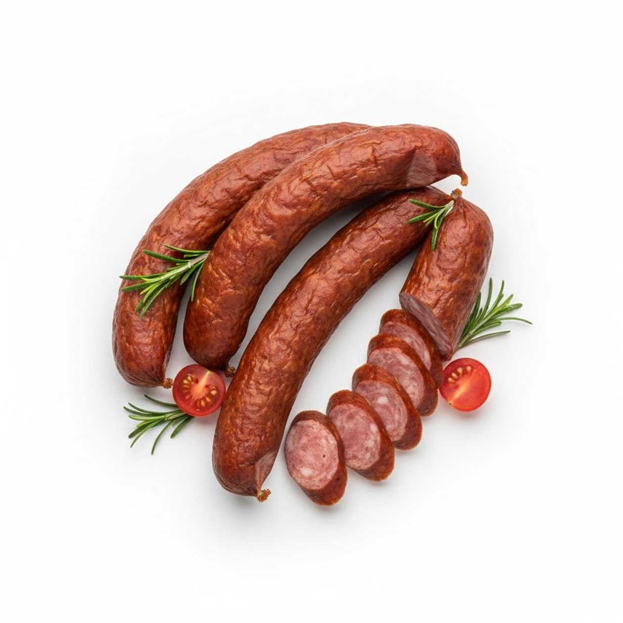 Cârnați semi-afumați