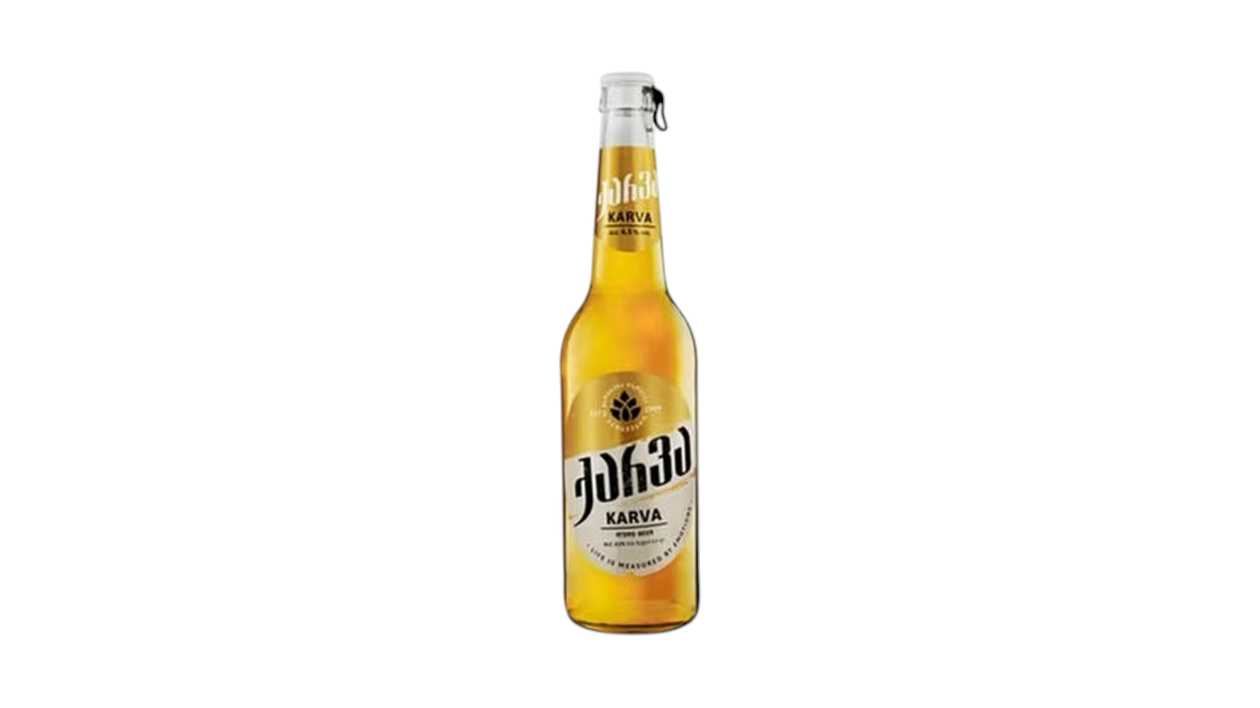 Beer amber bottle 0.5 l.