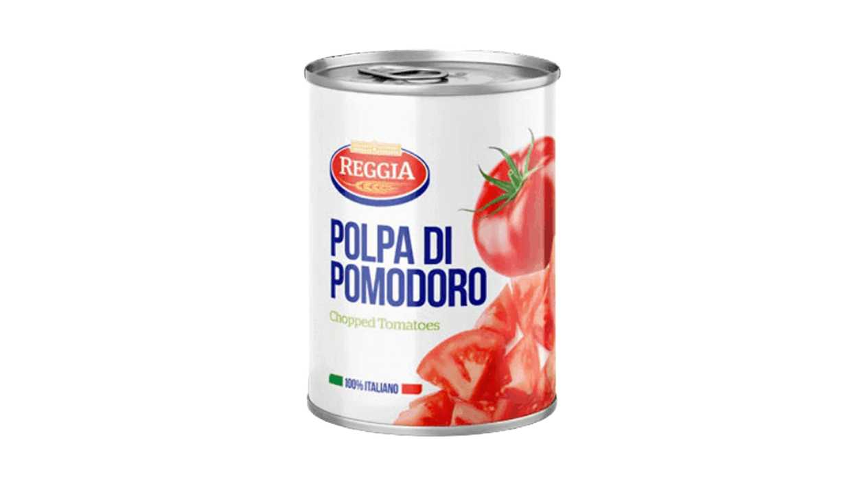 Chopped tomatoes 400g.