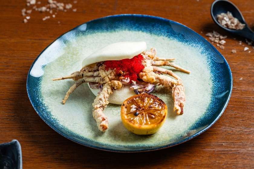 Soft Crab Shell Bao Bu