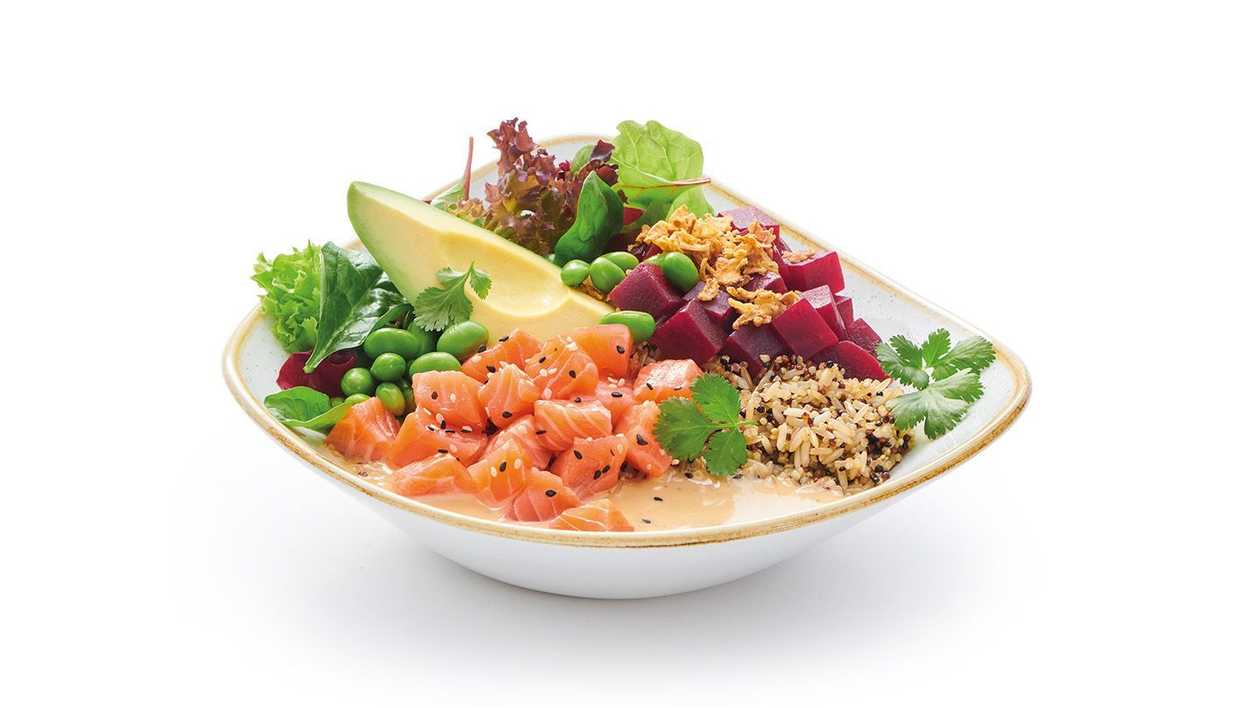 Salmon Avocado Bowl