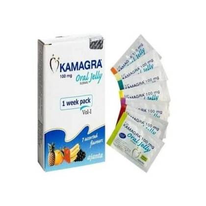 KAMAGRA ORAL JELLY 100MG 7'S, PER SACHET