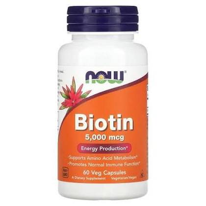 BIOTIN 5000MG CAPS 60''