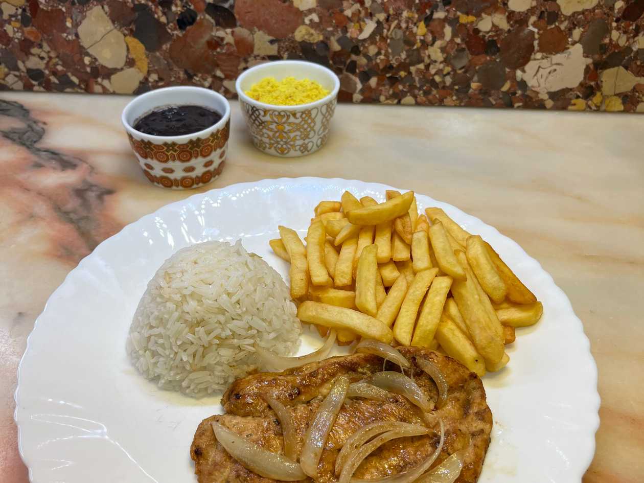 Frango Grelhado na Frigideira