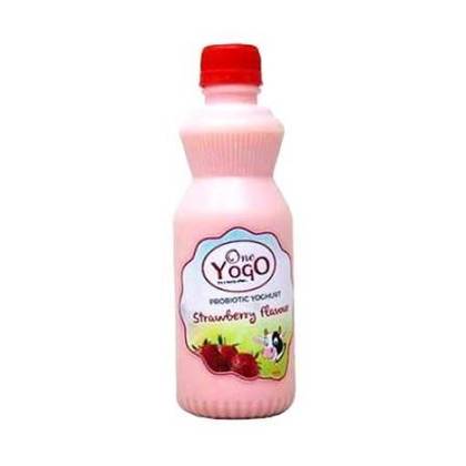 STRAWBERRY YOGHURT 330ML AFRIC