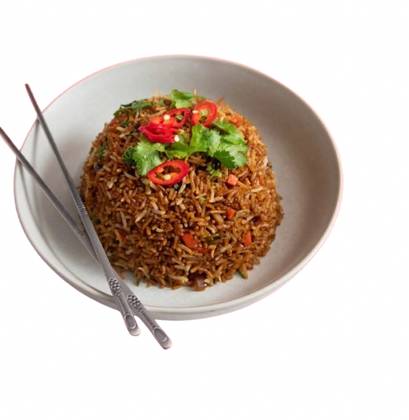 Chilli Chicken Keema Fried Rice