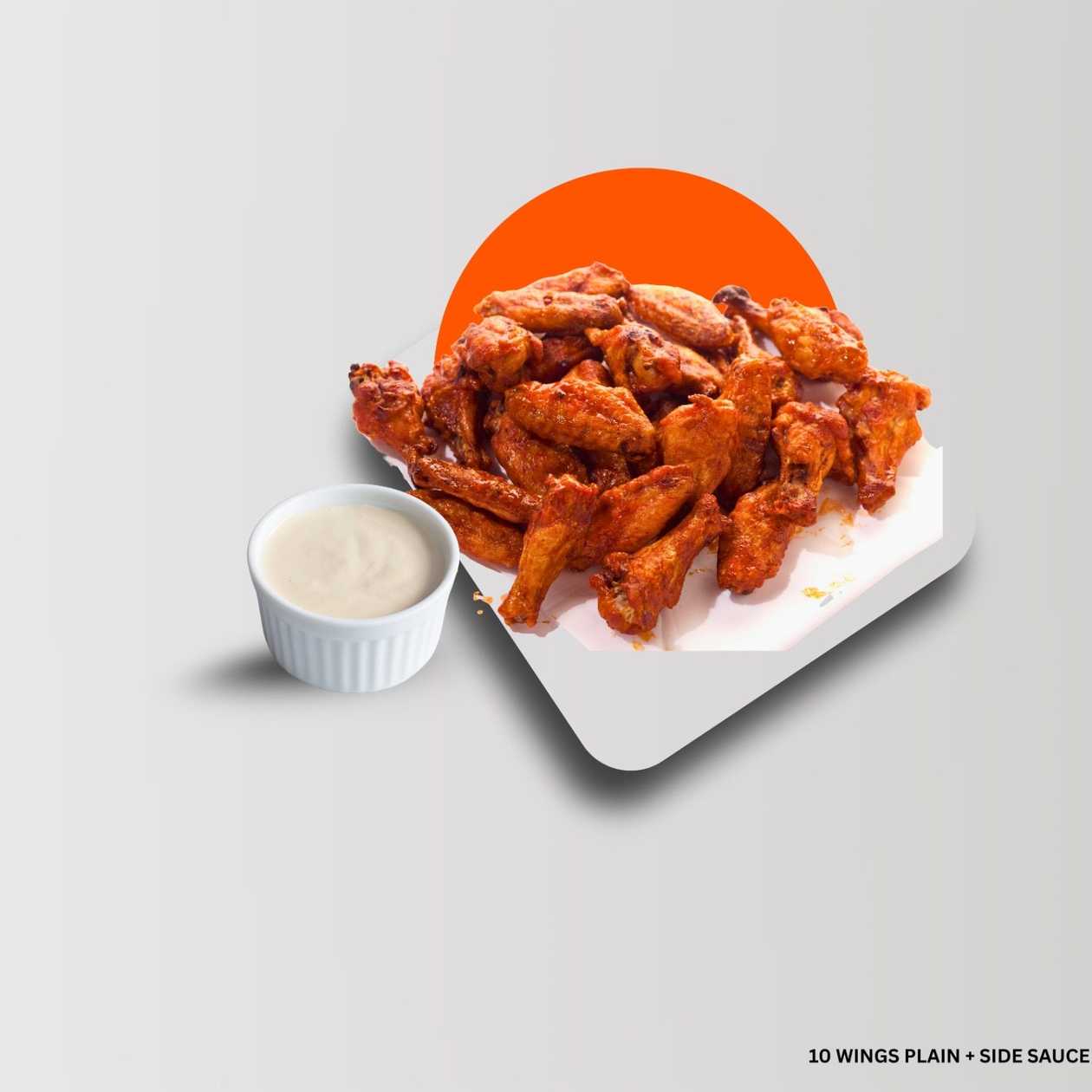 10 wings side sauce