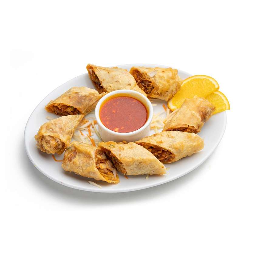 8. Mandarini kevadrullid kanaliha, seente ja munaga🌶️