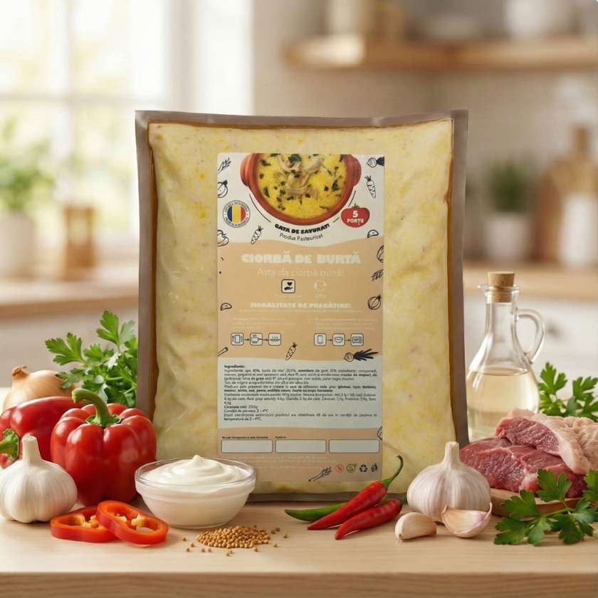 Ciorbă de Burtă Cremoasă | 2kg - 5 Porții la preț de 4