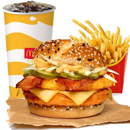 MENIU CHICKEN BURGER MARE