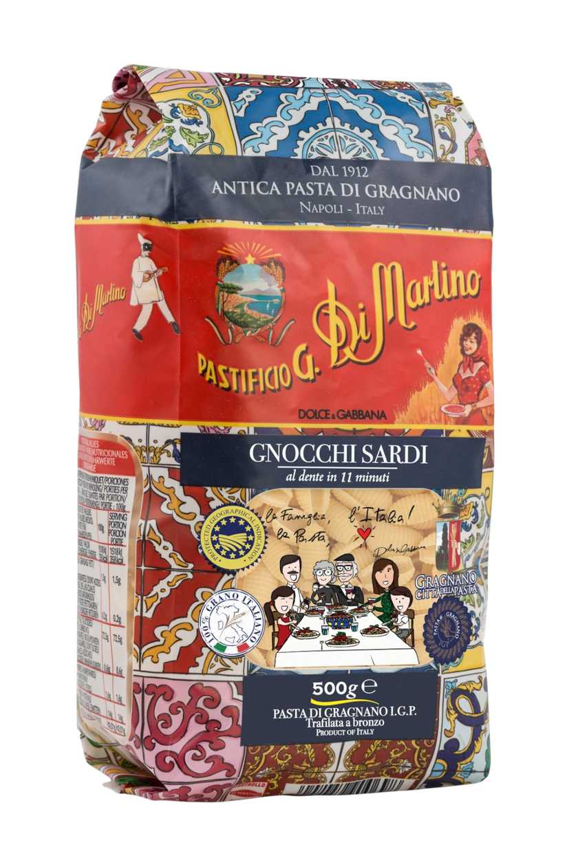 Di Martino Dolce & Gabbana – Nhoque da Sardenha – 500g