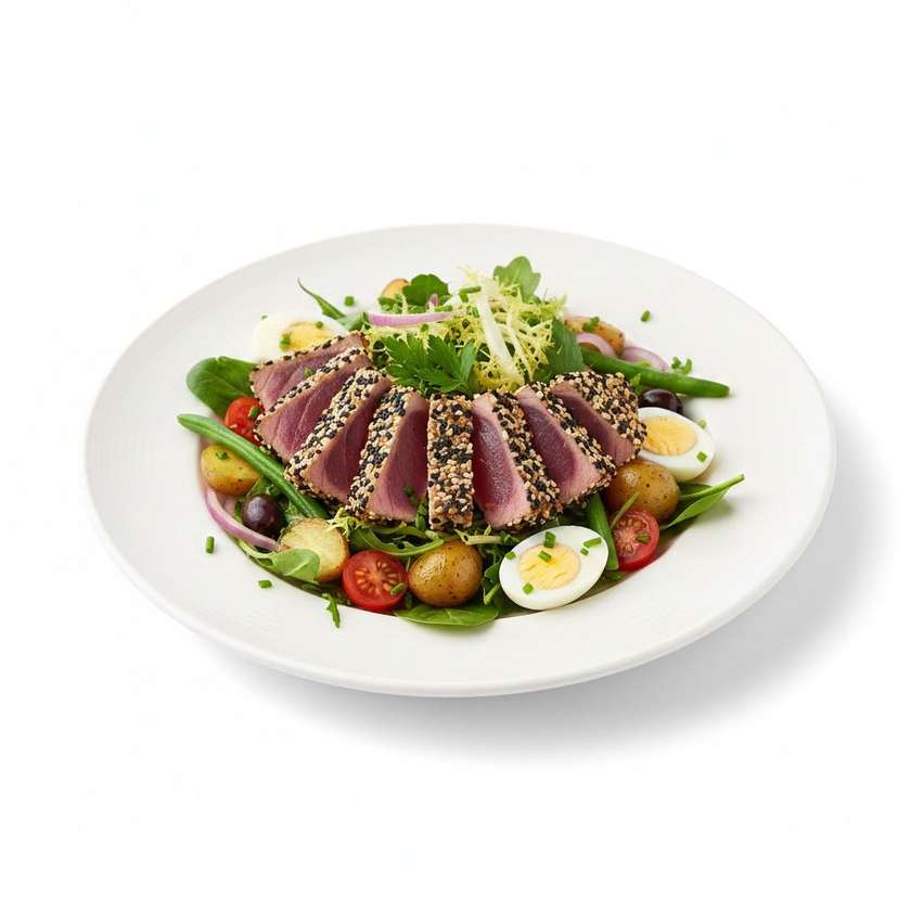 Sesame Crusted Tuna Nicoise